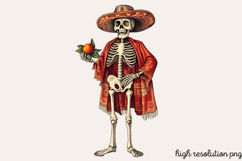 Da de Los Muertos Sublimation PNG Product Image 1