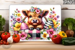 Easter Highland Cow Cutting Boards Bundle, Easter Kitchen Product Image 14