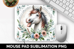 Cute Animals Mouse Pad Bundle, Sublimation Mouse Pad PNG Product Image 4