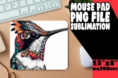 Sublimation Bird Artwork on Mouse Pad Product Image 1