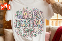 Easter Day PNG,Happy Easter Day Sublimation Design Product Image 4