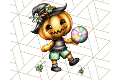 Summerween Beach Party Clipart PNG, Halloween Beach Art Product Image 3