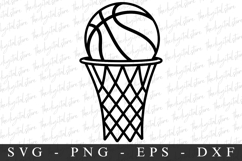 Basketball SVG | SVG Cut files | Cricut Product Image 1