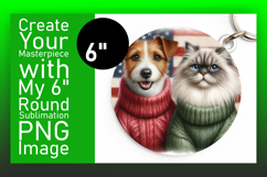 Creative Circle Design for Coasters , Dog and cat Product Image 1