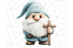 Easter Christian Gnome PNG, Religious Spring Sublimation Product Image 3