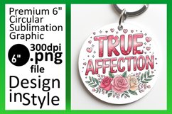 Vibrant Round Design Car Coaster PNG , Valentines Product Image 1