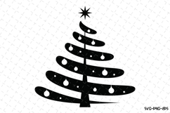 Christmas Tree Svg | Christmas Svg | Svg Cut Files Product Image 1