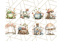 Dreamy Nature Clipart PNG, Whimsical Forest Elements Product Image 7