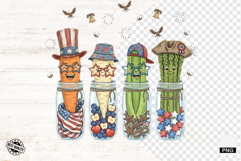Patriotic Vegetables Clipart Product Image 1