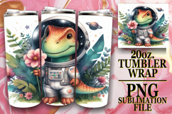 RADIANT ESCAPES 20oz TUMBLER WRAP, Dino Product Image 1