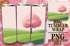 BRIGHT ESCAPES 20oz TUMBLER WRAP, Spring Product Image 1