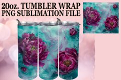 Springtime Petal Power Tumbler Wrap Design Blossom 20oz Product Image 1