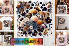 Cozy TSHIRT Gift Ideas PNG, Leopard Prints Product Image 1