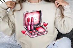 Retro Valentine Clipart PNG Product Image 1