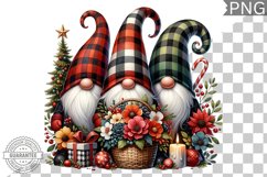 Christmas Gnome Sublimation - Clipart PNG Bundle Product Image 13