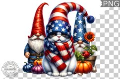 4th of July kitchen Cat Sublimation - 4th of July Cat Product Image 1