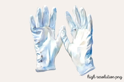 White Wedding Watercolor Clipart PNG Product Image 1