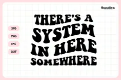 Makeup Bag Quotes for Cosmetic Pouch | There's a System Product Image 3