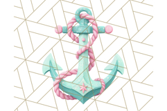 Pink and Mint Summer Clipart PNG Beach Icons, Summer Fun Png Product Image 3