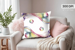 Happy New Year PNG Pillow, Festive New Year's Eve 2026 PNG Product Image 1