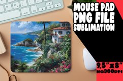 Blissful Beauty Mouse Pad Sublimation Product Image 1