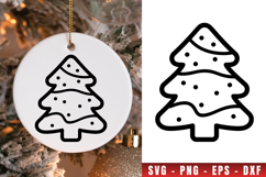 Christmas icon svg, icon png clipart, christmas outline svg Product Image 1