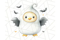 Halloween Animal Costumes PNG, Cute Spooky Animals Clipart Product Image 3
