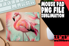 WHIMSICAL mouse mat Gift Magic, Flamingo Product Image 1