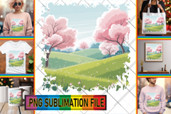 Playful TSHIRT Gift Ideas PNG, Spring Product Image 1