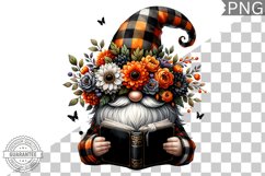 Halloween Gnome Sublimation - Clipart PNG Design Product Image 1