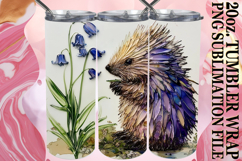 ENCHANTING VIBES 20oz TUMBLER WRAP, Animals Product Image 1
