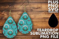 Sophisticated Teardrop Earrings, Christmas Product Image 1