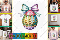 Cheerful TSHIRT Sublimation Ideas, Easter Egg Product Image 1
