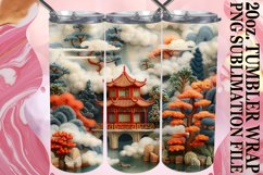 Spring Landscape Beauty in 3D Tumbler Design - 20oz Product Image 1