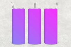 Ombre Gradient Tumbler Wrap Sublimation Product Image 1