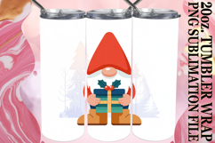 Bright Reflections 20oz tumbler wrap, Gnomes Product Image 1