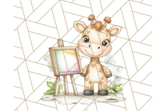 Safari Baby Animal Clipart PNG, Jungle Outfits Baby Animals Product Image 3