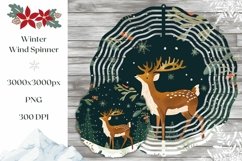 Christmas Forest Wind Spinner, Winter Forest Wind Spinner Product Image 1