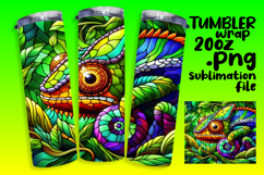 GORGEOUS 20oz Sublimation Template , Animals Product Image 1