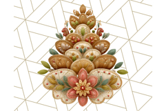 Christmas Clipart, Crafter’s Christmas Paper and Fabric Art Product Image 3
