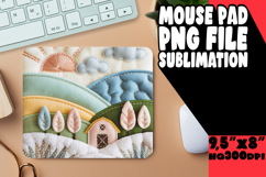 Cozy Mouse Pad Sublimation Ideas, Holiday Product Image 1