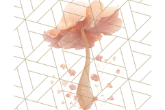Dreamy Patterned Mushroom Clipart PNG, Forest Elements Png Product Image 3