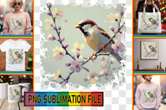 Timeless PNG TSHIRT Designs, Birds Product Image 1