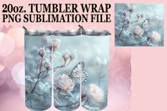 Spring Symphony Tumbler Wrap - Butterfly Whimsy Product Image 1