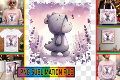 LUMINOUS TSHIRT Designs PNG, Cute Dino Product Image 1