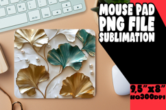 JOYFUL DESK MAT CREATIVE PNG, 3D Flower Product Image 1