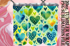 ENCHANTING GIFT 20oz TUMBLER WRAP, Heart Product Image 1