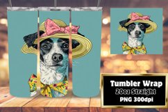 Tumbler 20oz with Abstract Dogs Product Image 1