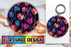Blooming Keychains and Coasters Assortment Variety Product Image 1