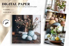 Easter Egg Blank Background Backdrop Wallpaper Wall Art_63 Product Image 1